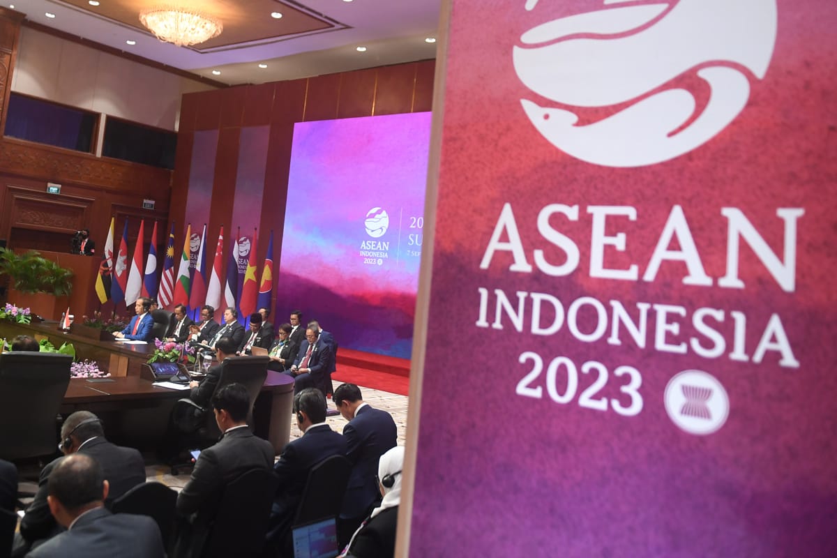 The ASEAN-India Summit last month at the Jakarta Convention Centre, Jakarta (M Agung Rajasa via ASEAN Secretariat/Flickr)