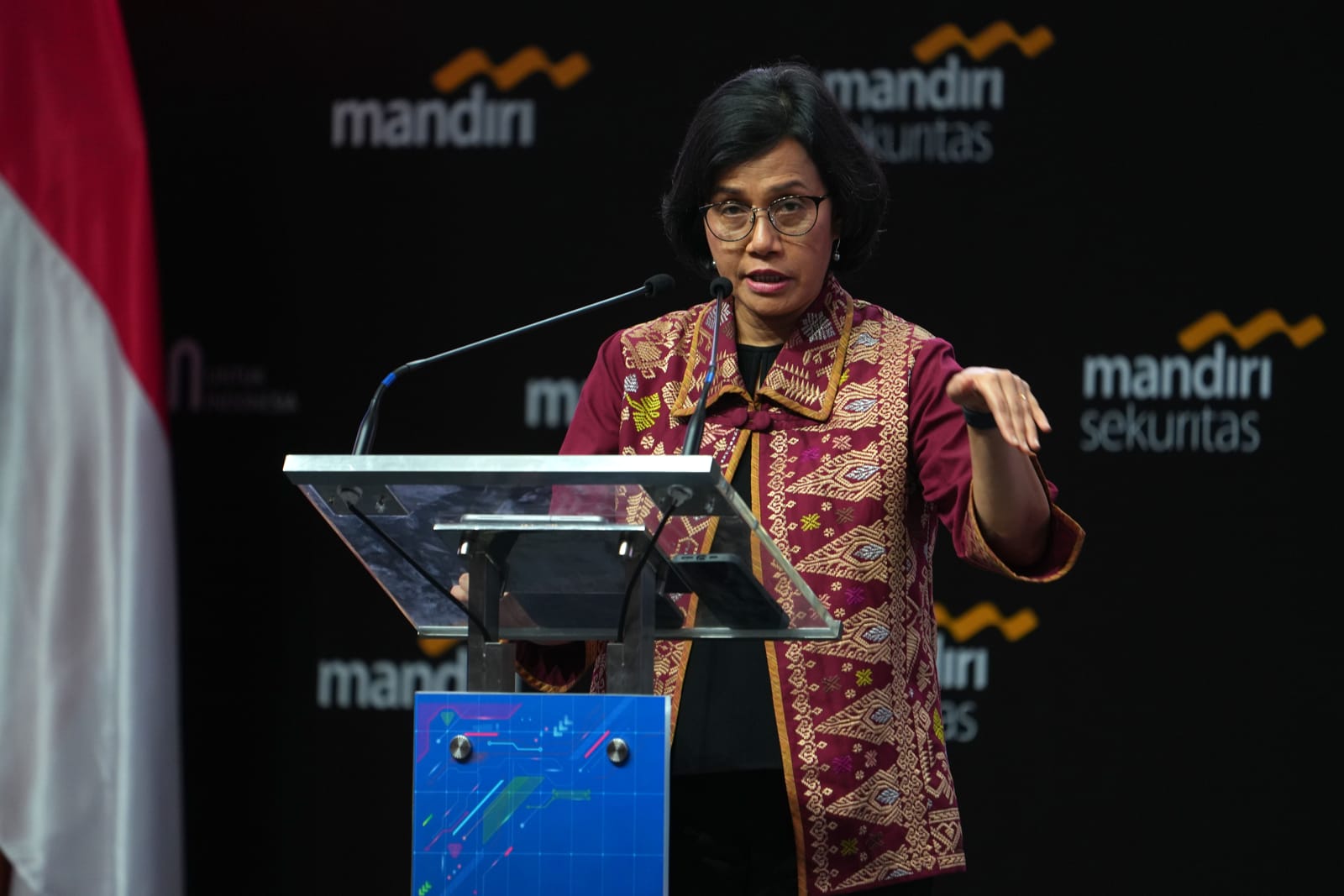 Indonesia: Keping berhenti dengan Sri Mulyani