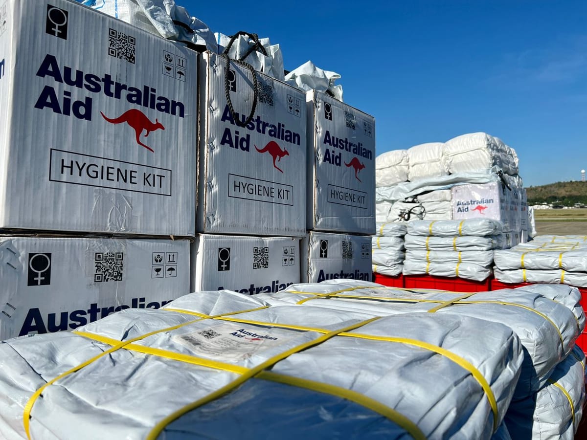  In the 2023–24 aid budget, 74 per cent of Australia’s aid spend goes to the Indo-Pacific (PMSB Public Diplomacy team/DFAT)