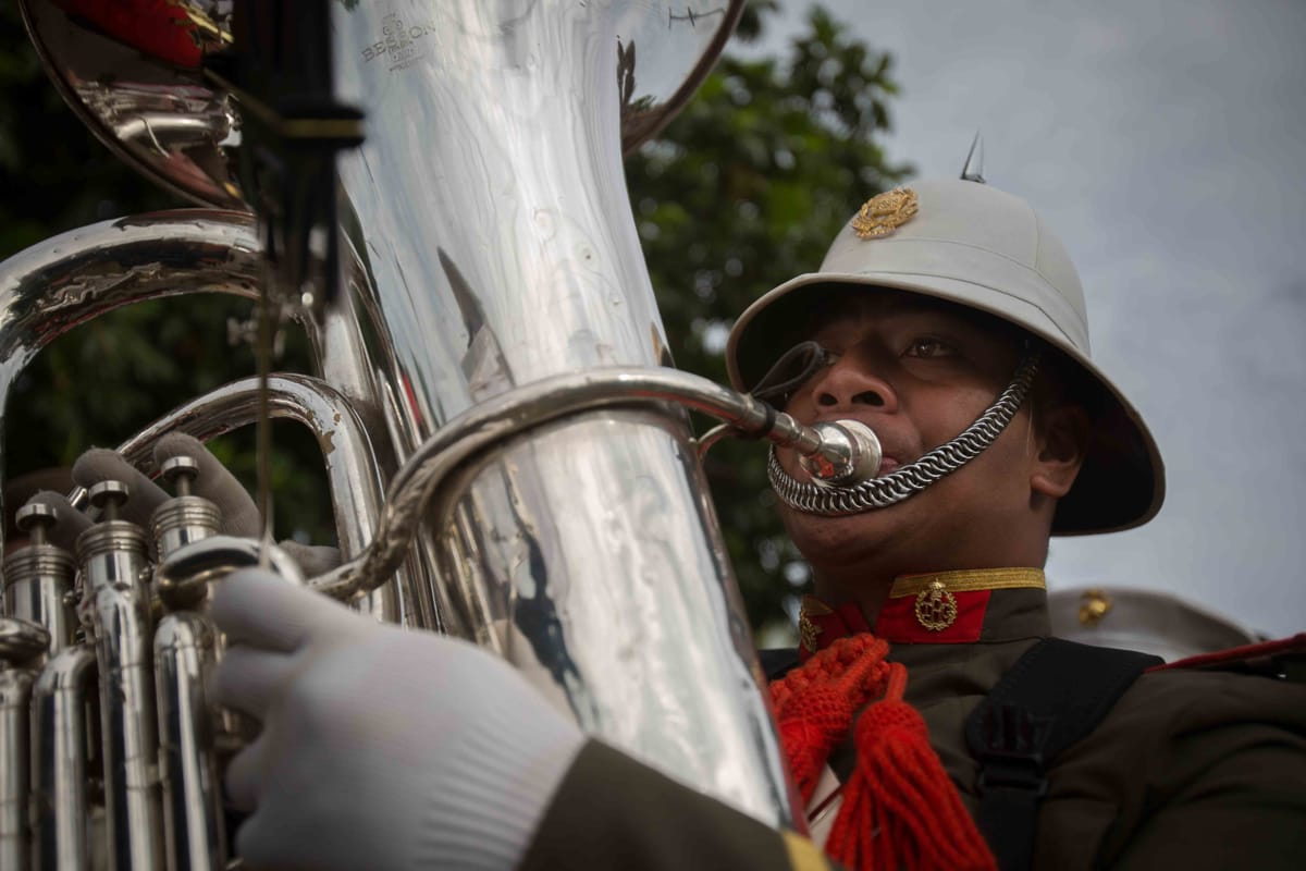 Recruitment for the HMAF band remains unwavering (Brittney Vito/US Marine Corps)