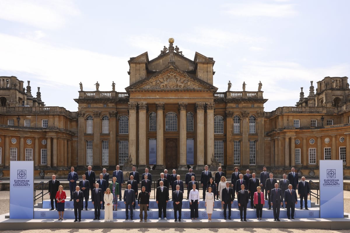 Last week, UK Prime Minister Keir Starmer welcomed European leaders to Blenheim Palace for the fourth Summit of the European Political Community (Lauren Hurley /No 10 Downing Street)