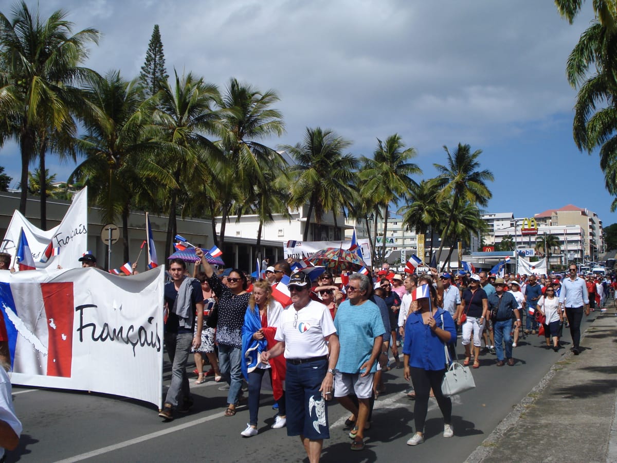 Public buildings destroyed in Noumea (Catherine Wilson)