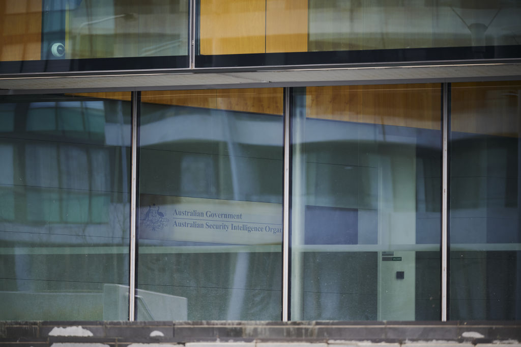 The Ben Chifley Building, headquarters of the Australian Security Intelligence Organisation in Canberra (Rohan Thomson/Bloomberg via Getty Images)