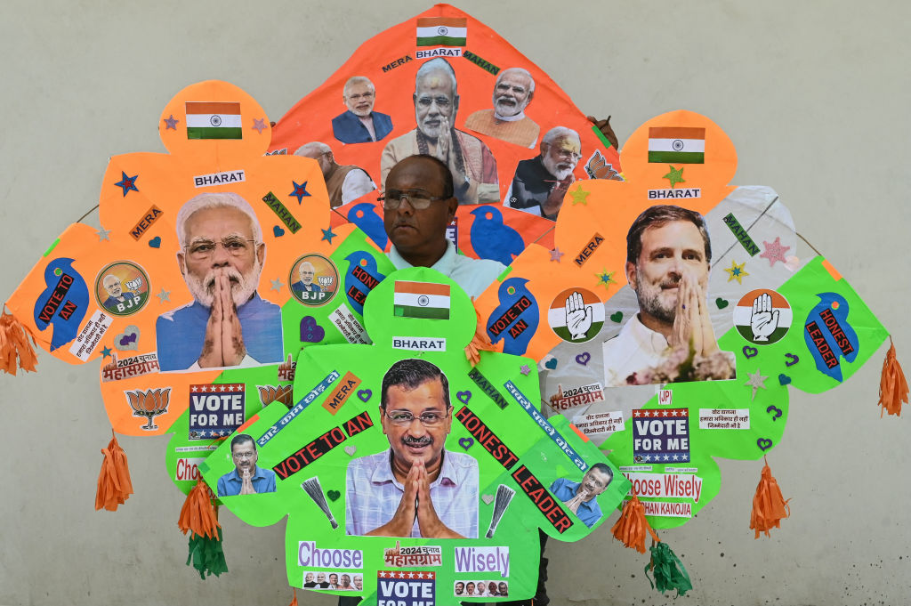 The margin is far slimmer than expected, and it looks like the BJP won’t clinch a majority (Narinder Nanu/AFP via Getty Images)