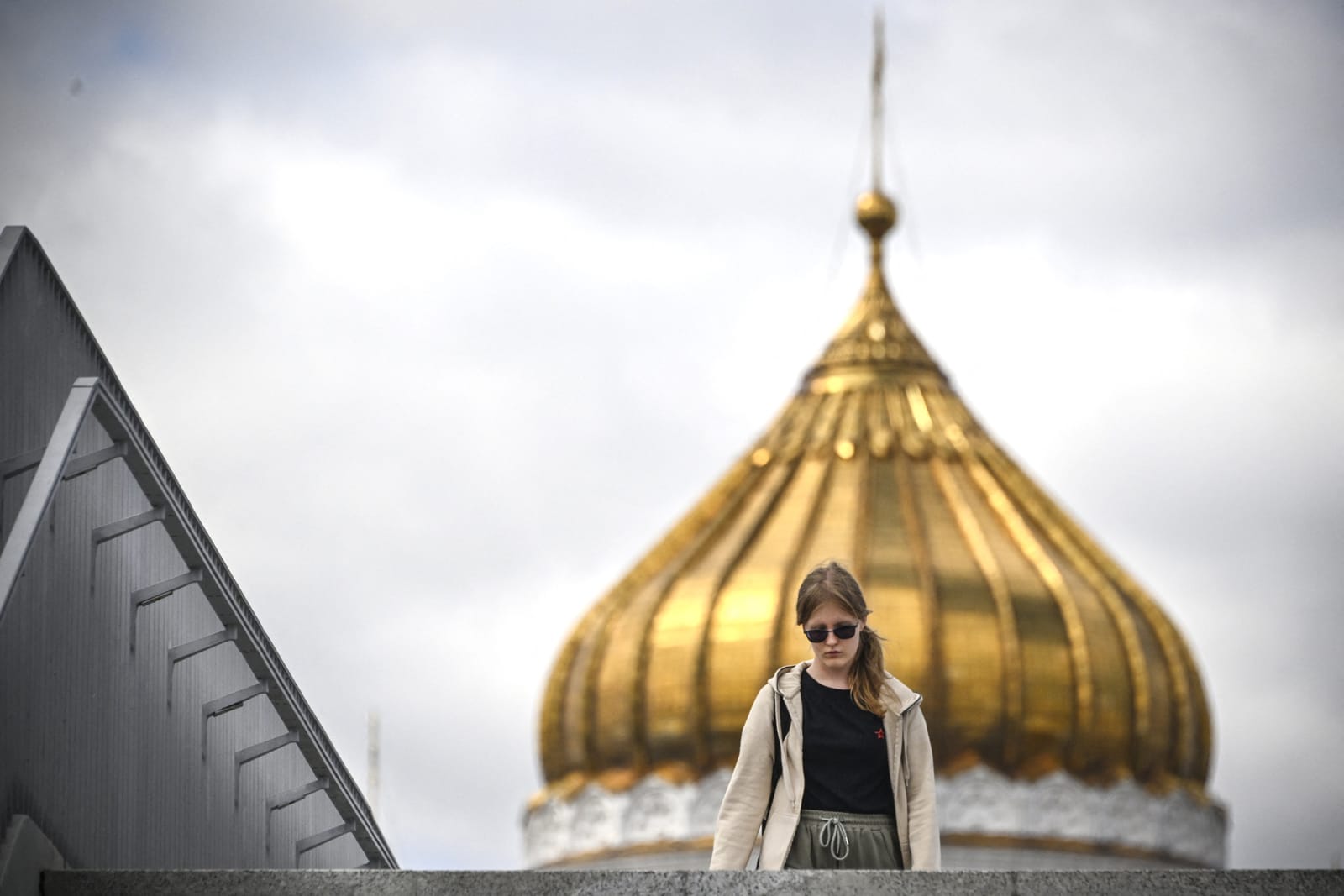 Less clear is how willing Russians will be to embrace cultural ties with China: Moscow 29 July 2024 (Alexander Nemenov/AFP via Getty Images)