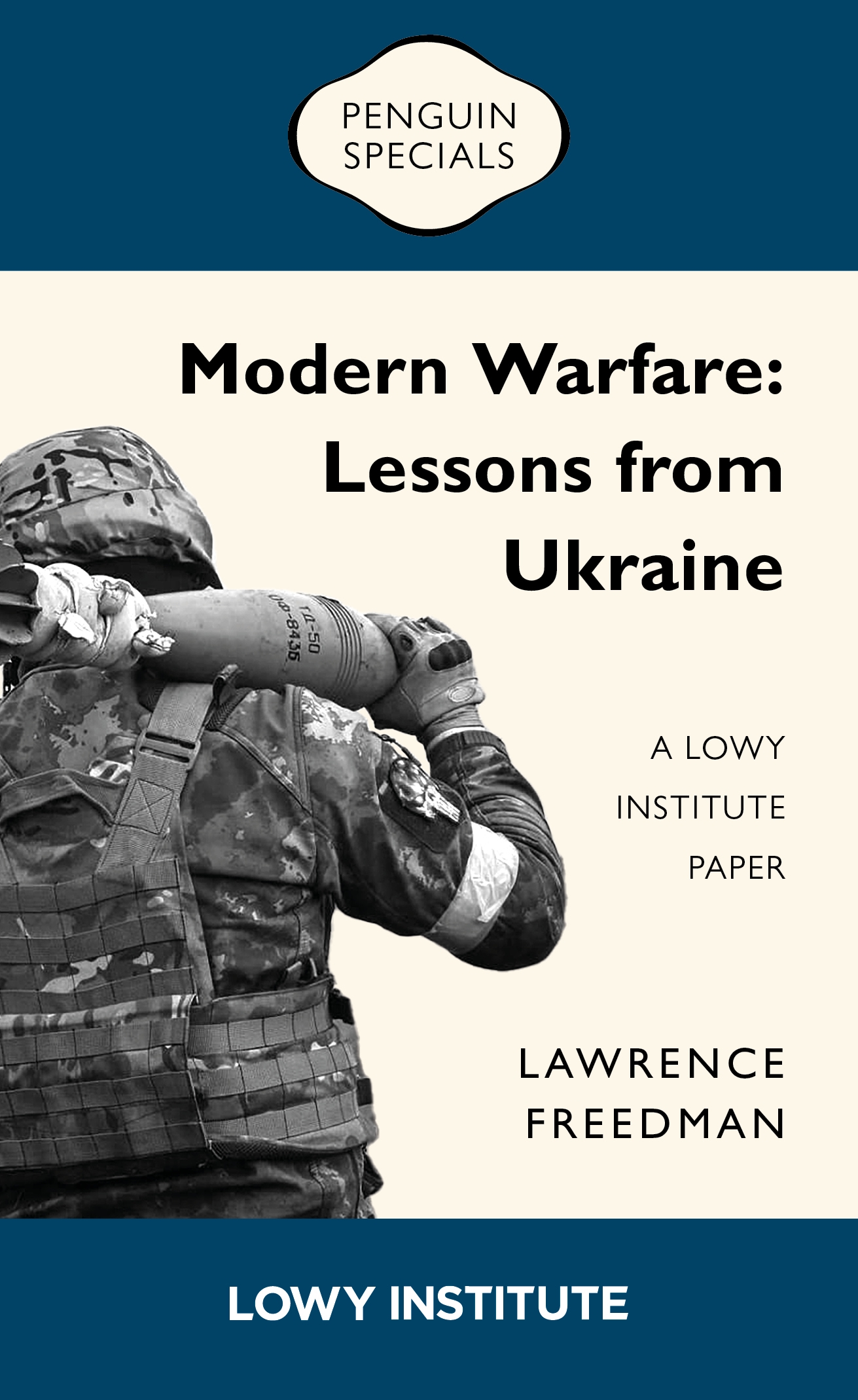 Book cover: Modern Warfare