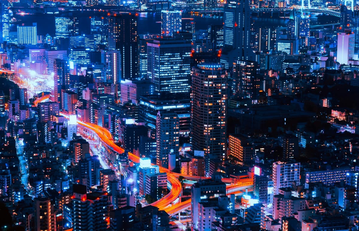 Keeping the lights on: A 2023 study found solar, wind, and batteries could generate 90% of Japanese power by 2035 (Pawel Nolbert/Unsplash)