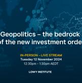 Geopolitics – the bedrock of the new investment order