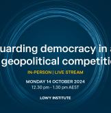 Safeguarding Democracy in an era of geopolitical competition