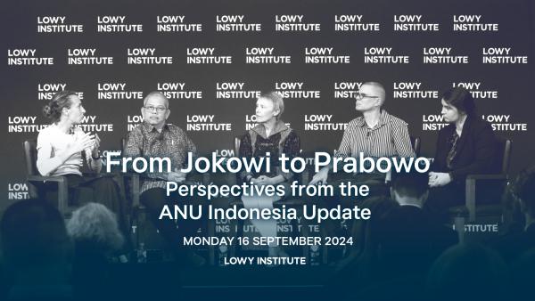 From Jokowi to Prabowo: Perspectives from the ANU Indonesia Update