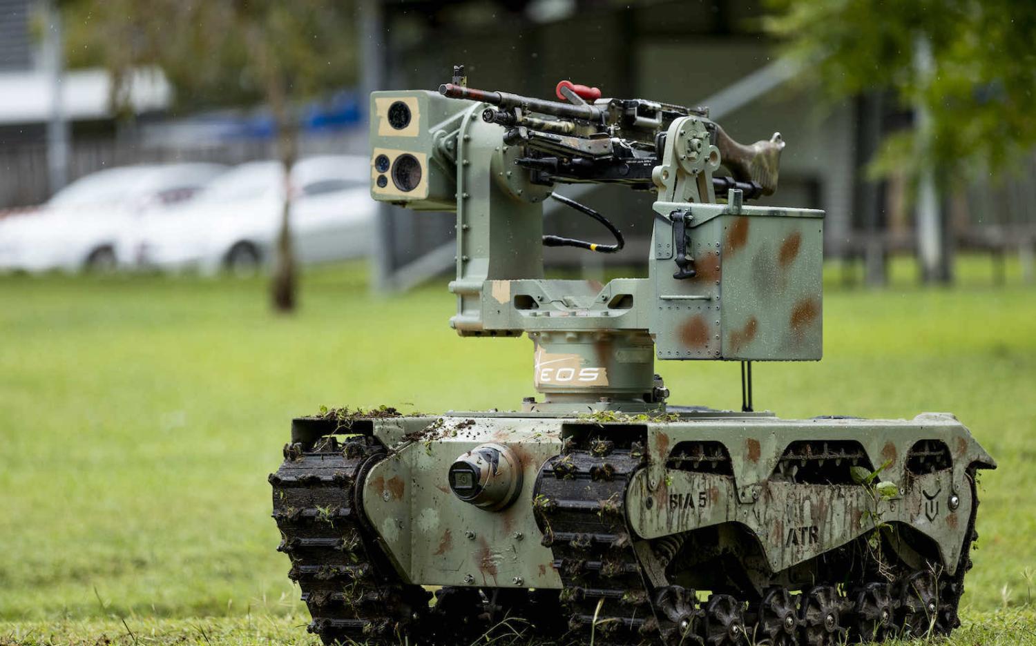 Military best sale autonomous robots