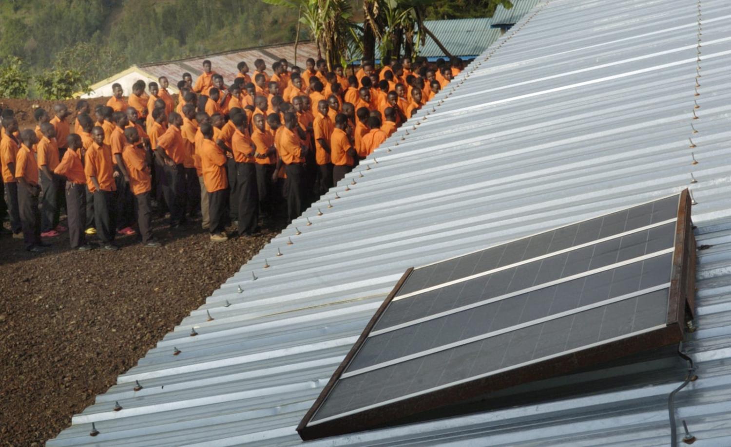 Powering a school in Rwanda (Helen H. Richardson/The Denver Post via Getty Images)