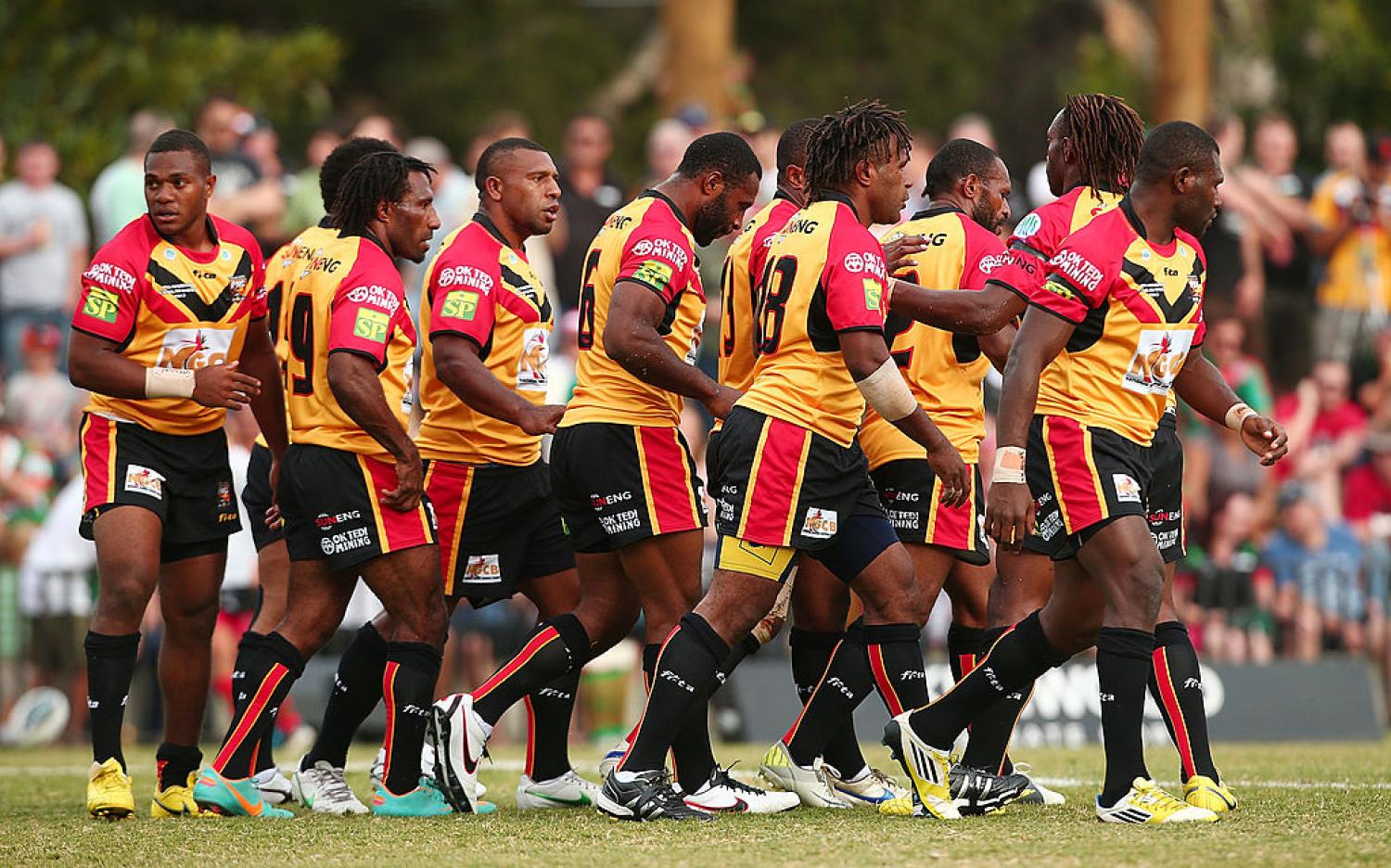 An NRL trial match between the South Sydney Rabbitohs and the Papua New Guinea Kumuls at Redfern Oval in 2013, Sydney, Australia (Mark Nolan/Getty Images)