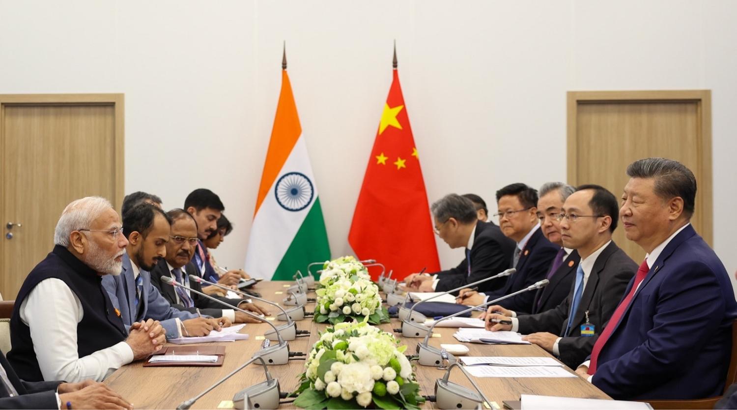 Prime Minister Narendra Modi and President Xi Jinping held substantive bilateral talks this week in Kazan, Russia, on the sidelines of the BRICS Summit (@NarendraModi/X)