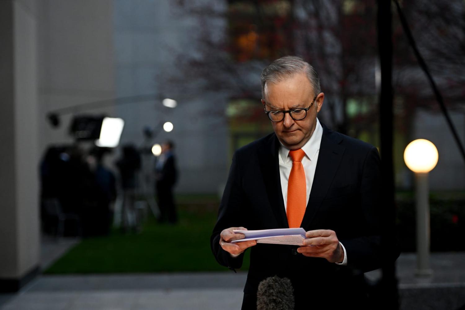 Prime Minister Anthony Albanese Albanese could be forgiven for thinking that this time the inauguration was skippable but this is a narrow perspective (Tracey Nearmy/Getty Images)