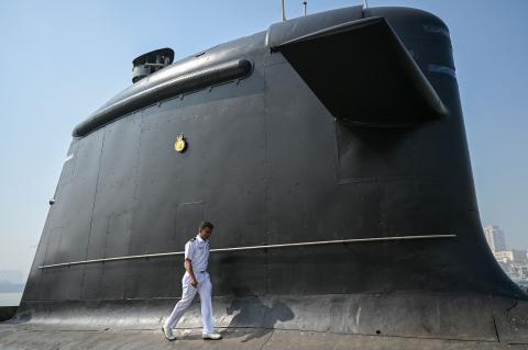 Time will tell the toll India’s growing SSBN fleet will take on the Indian Navy’s ability to undertake conventional routine operations (Punit Paranjpe/AFP via Getty Images)