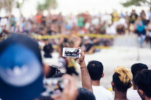 A Presean Tournament (stick fighting) in Gili Trawangan, Indonesia (Kym Ellis/Unsplash)